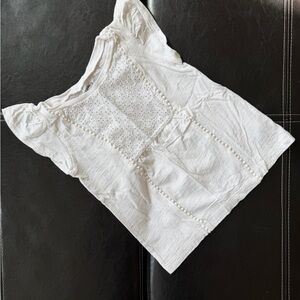 Carter's - White Eyelet Tank Top